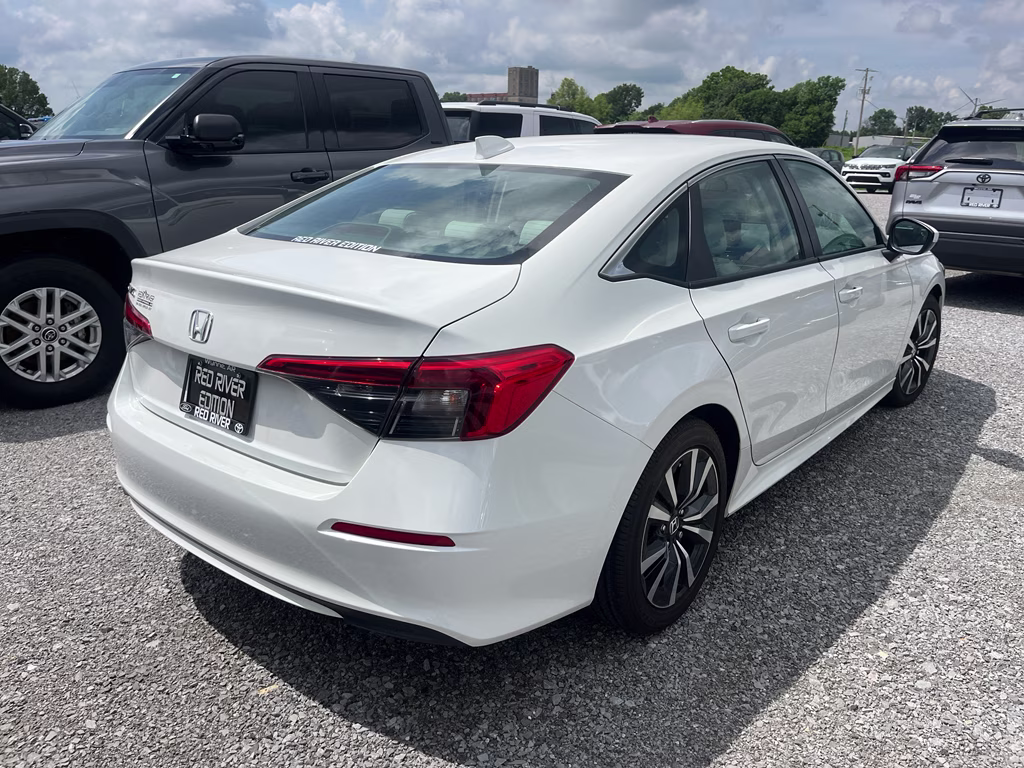 2024 Summit White Honda Civic EX FWD Sedan
