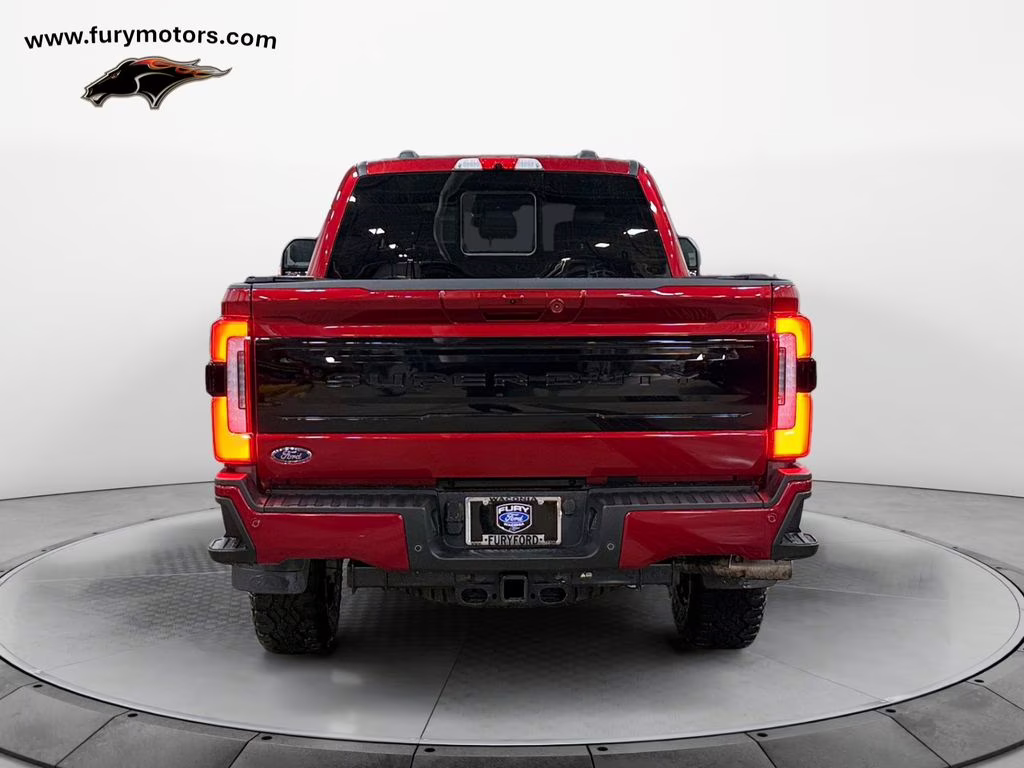 2025 Ruby Red Metallic Ford Super Duty F-250 SRW Platinum w/Tremor Off Road & 5th Wheel Prep 4X4 Truck