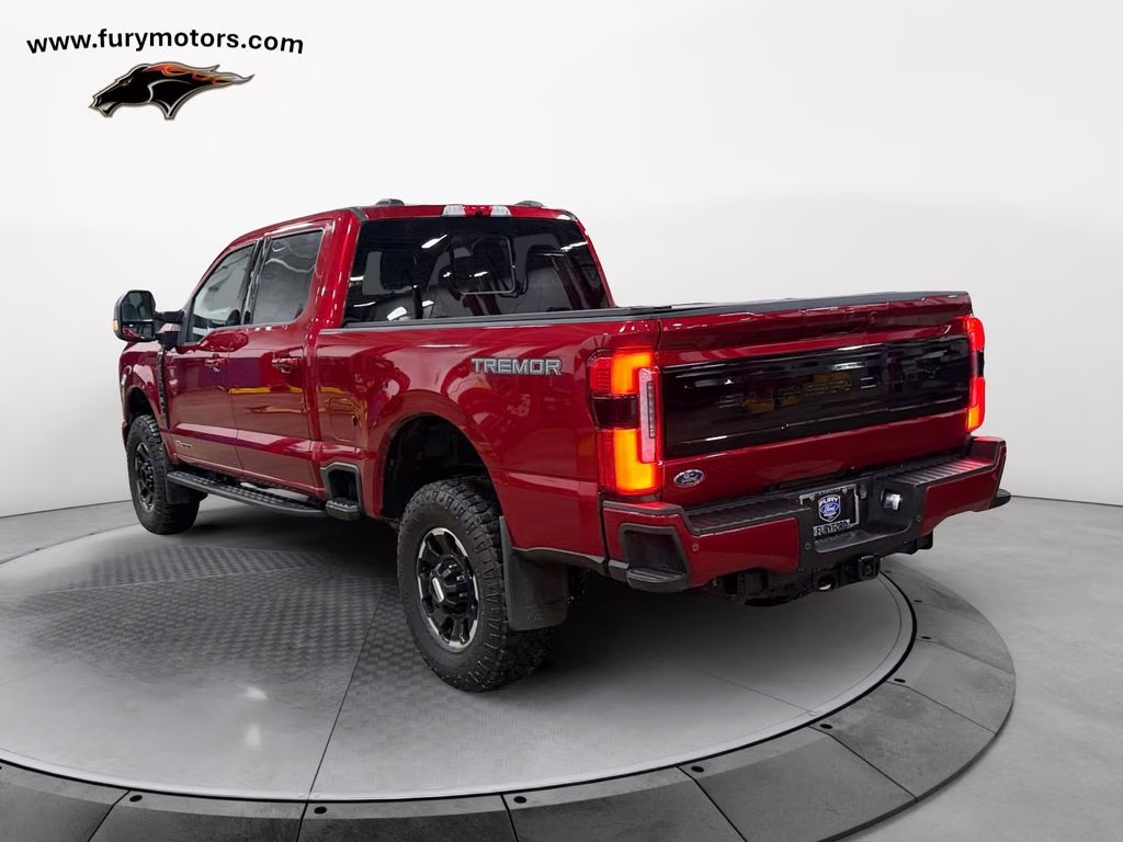 2025 Ruby Red Metallic Ford Super Duty F-250 SRW Platinum w/Tremor Off Road & 5th Wheel Prep 4X4 Truck