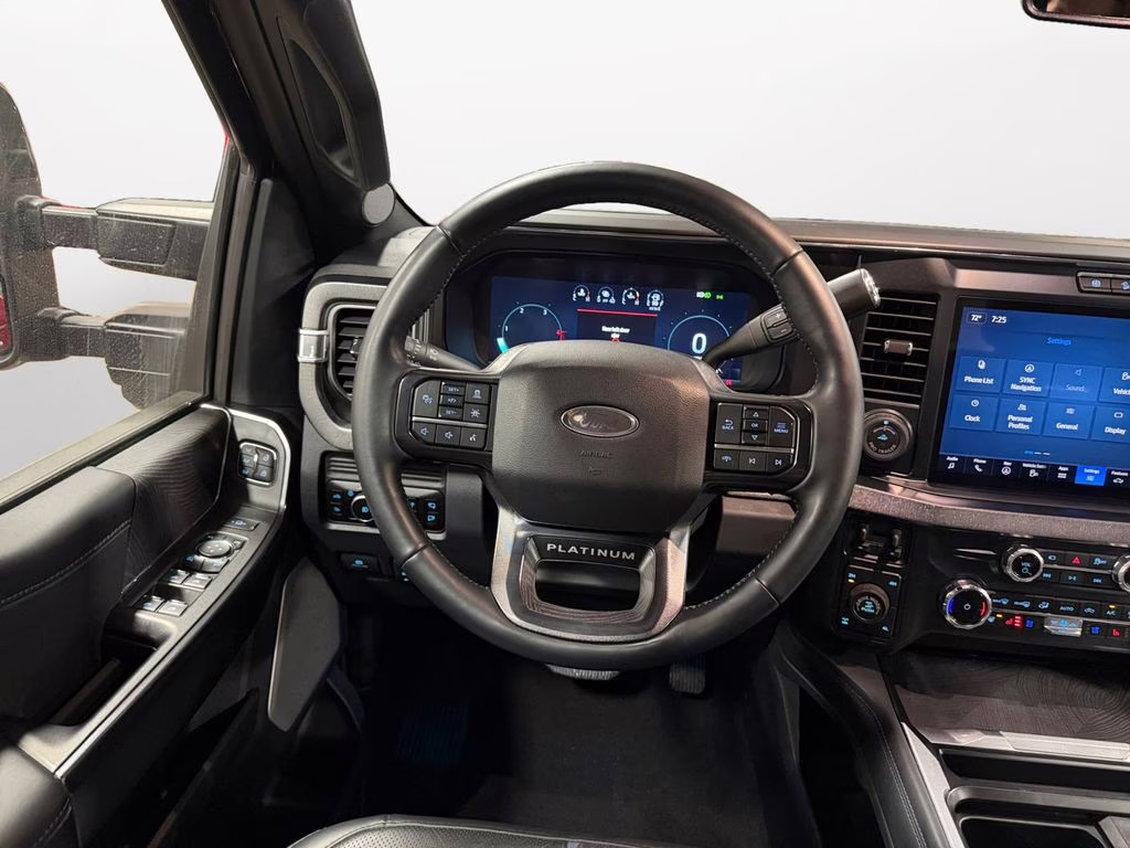 2025 Ruby Red Metallic Ford Super Duty F-250 SRW Platinum w/Tremor Off Road & 5th Wheel Prep 4X4 Truck