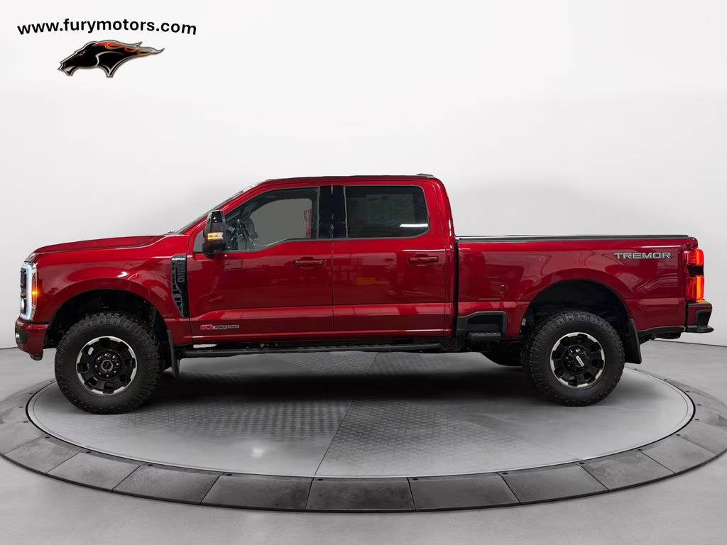 2025 Ruby Red Metallic Ford Super Duty F-250 SRW Platinum w/Tremor Off Road & 5th Wheel Prep 4X4 Truck