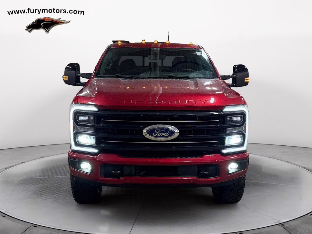 2025 Ruby Red Metallic Ford Super Duty F-250 SRW Platinum w/Tremor Off Road & 5th Wheel Prep 4X4 Truck