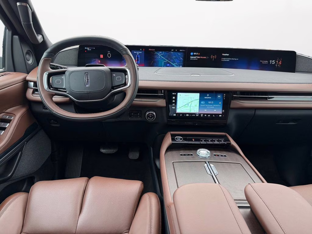 2025 White Metallic Lincoln Navigator L Reserve w/Heavy Duty Tow Pkg 4X4 SUV