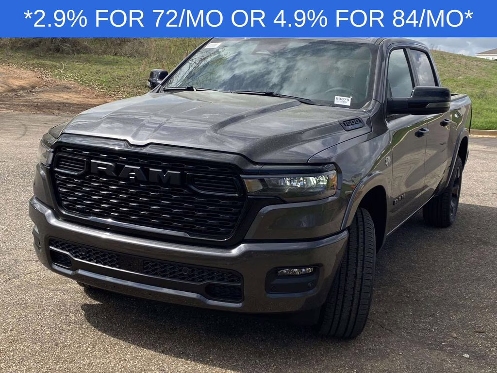 2026 Granite Crystal Metallic Clearcoat Ram 1500 Big Horn/Lone Star 4X4 Truck