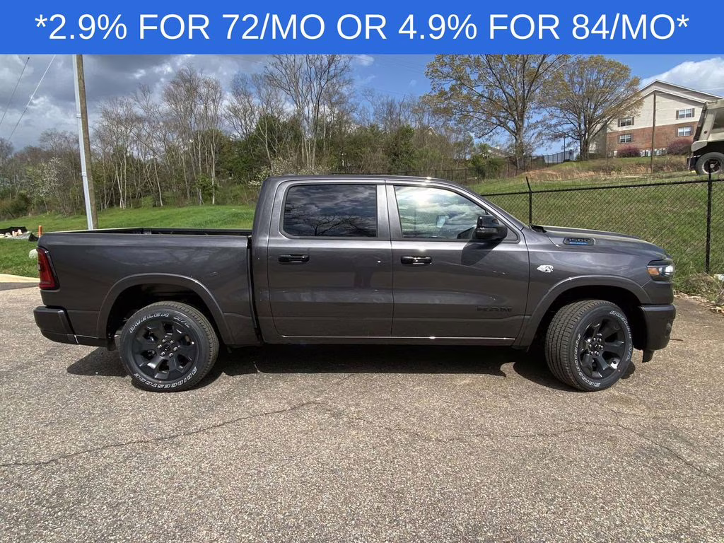 2026 Granite Crystal Metallic Clearcoat Ram 1500 Big Horn/Lone Star 4X4 Truck