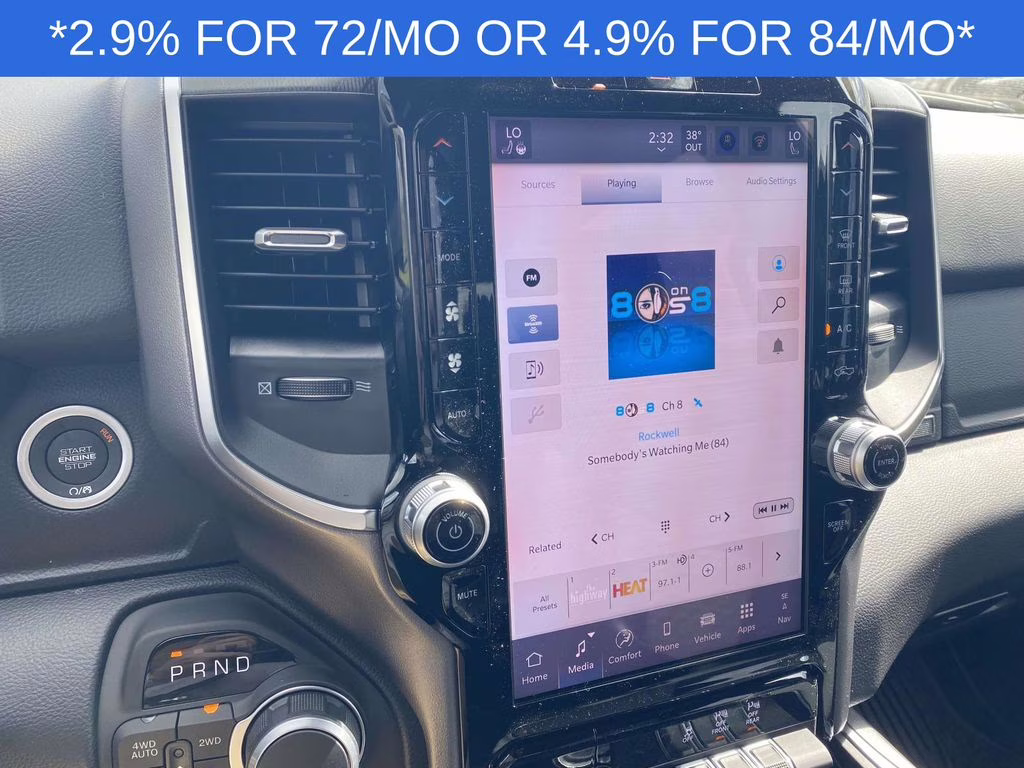 2026 Granite Crystal Metallic Clearcoat Ram 1500 Big Horn/Lone Star 4X4 Truck