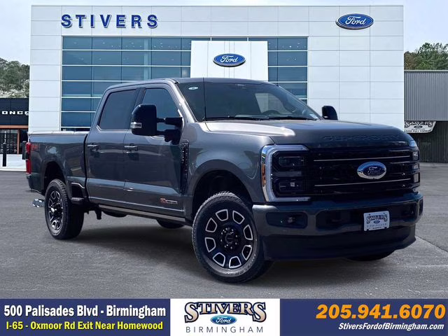 2026 Gray Ford Super Duty F-250 SRW Platinum 4X4 Truck