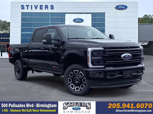 2026 Black Ford Super Duty F-250 SRW Platinum 4X4 Truck