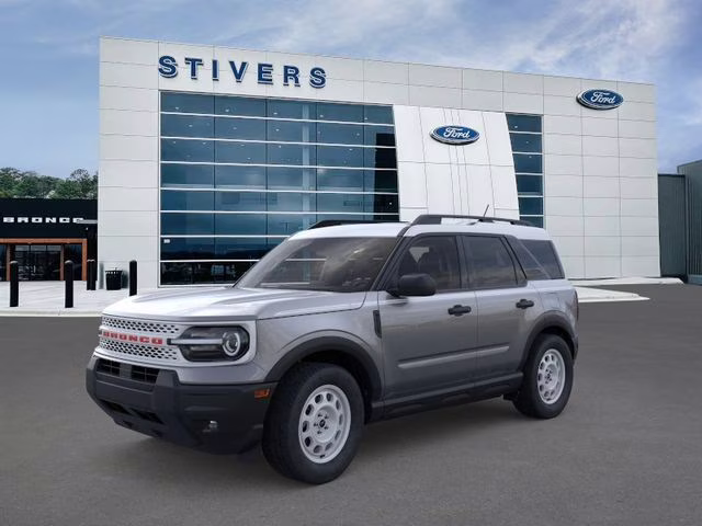 2026 Carbonized Gray Metallic Ford Bronco Sport Heritage 4X4 SUV
