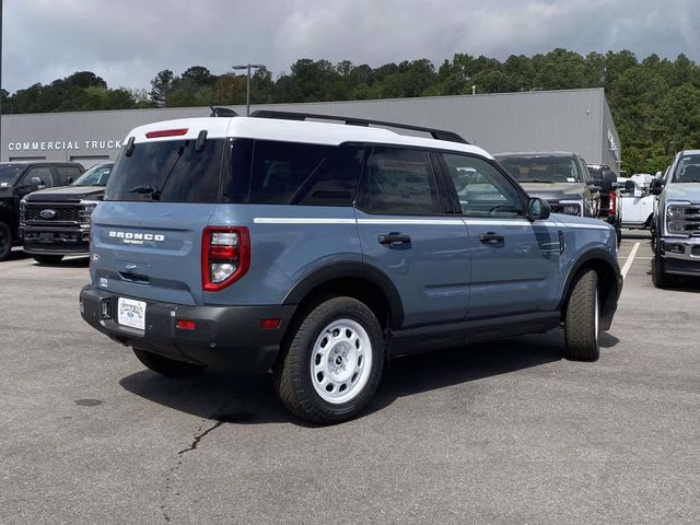 2026 Azure Gray Metallic Tri-Coat Ford Bronco Sport Heritage 4X4 SUV