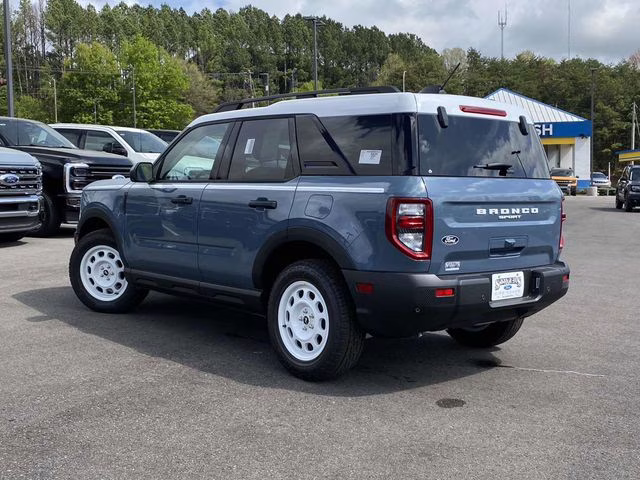 2026 Azure Gray Metallic Tri-Coat Ford Bronco Sport Heritage 4X4 SUV
