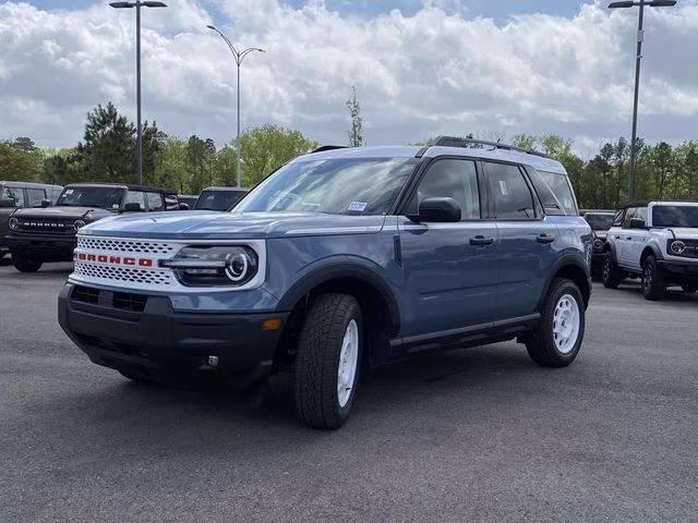 2026 Azure Gray Metallic Tri-Coat Ford Bronco Sport Heritage 4X4 SUV