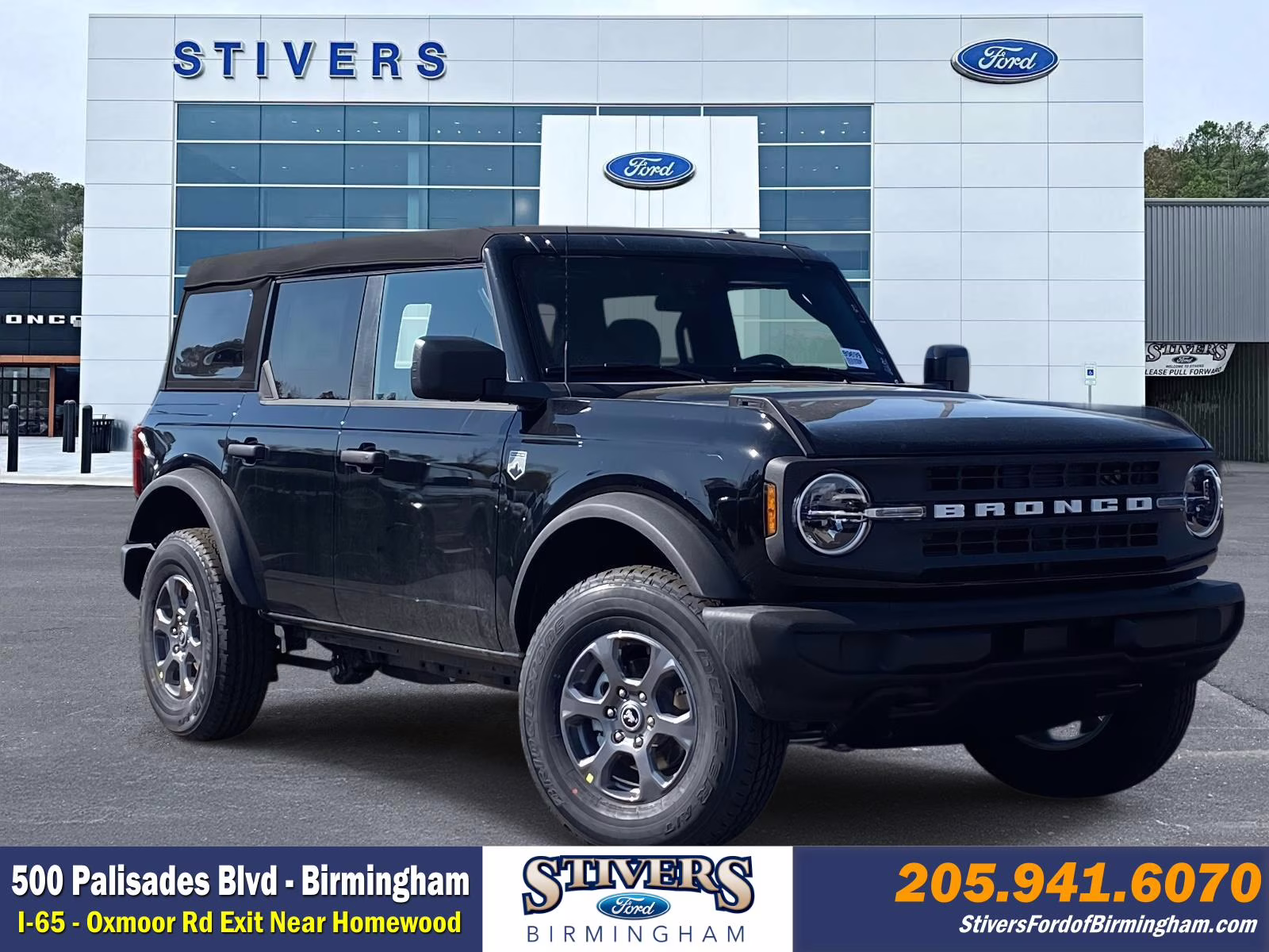 2026 Shadow Black Ford Bronco Big Bend 4X4 SUV