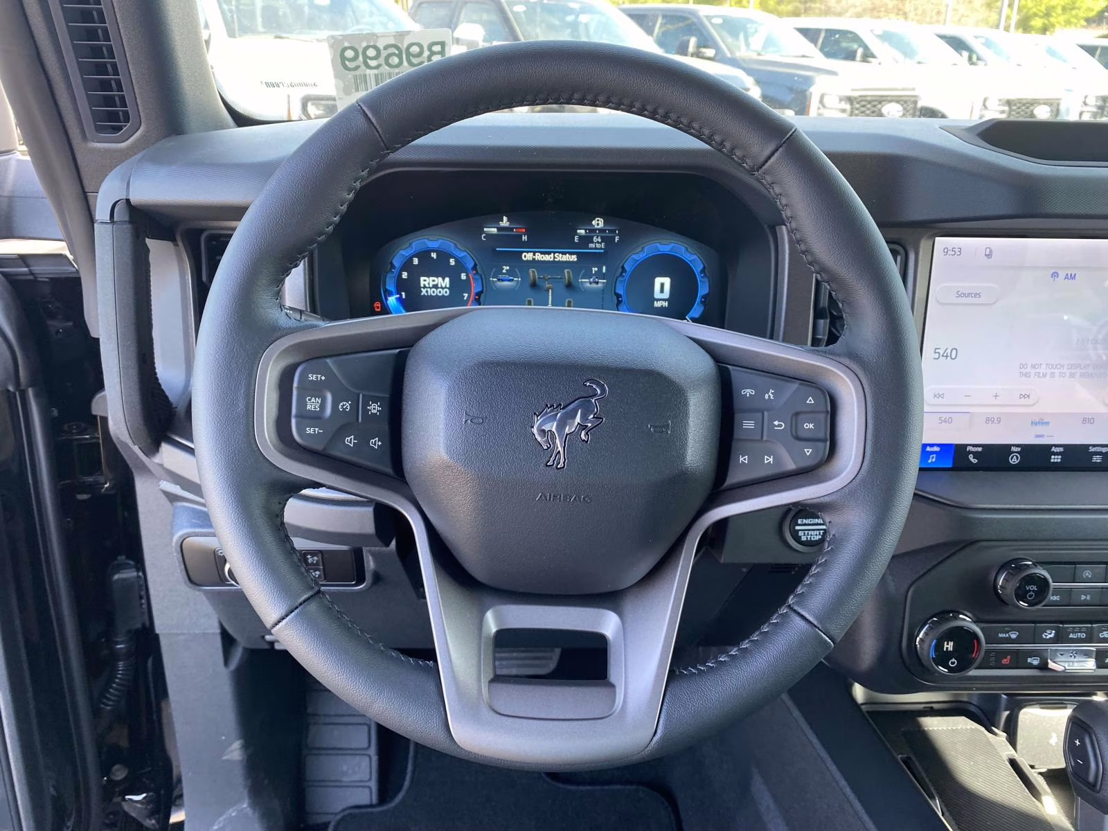 2026 Shadow Black Ford Bronco Big Bend 4X4 SUV