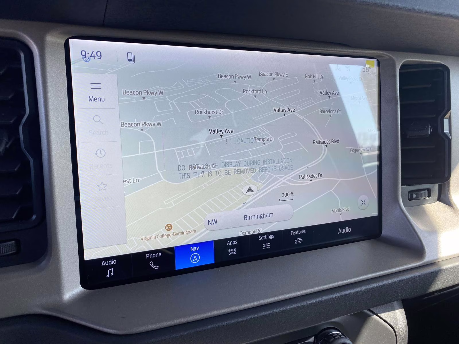 2026 Shadow Black Ford Bronco Outer Banks 4X4 SUV