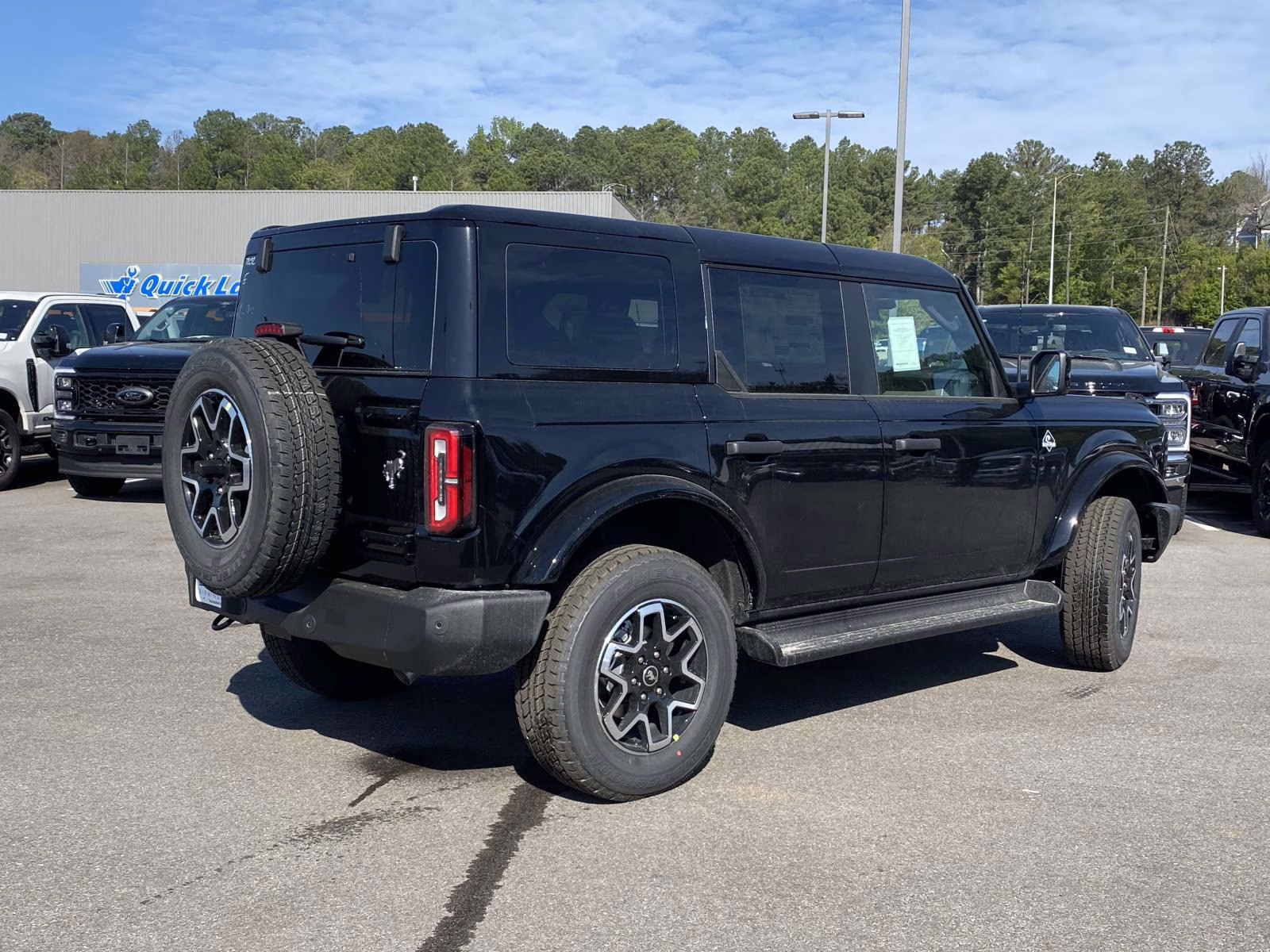 2026 Shadow Black Ford Bronco Outer Banks 4X4 SUV
