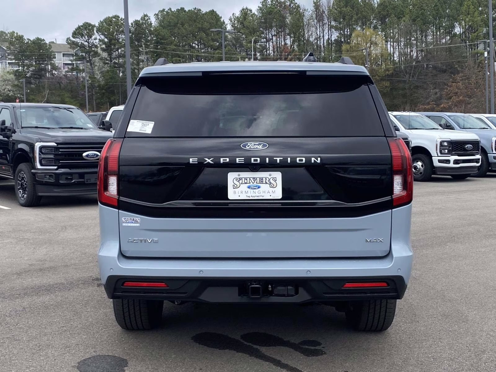 2026 Glacier Gray Metallic Tri-Coat Ford Expedition Max Active RWD SUV