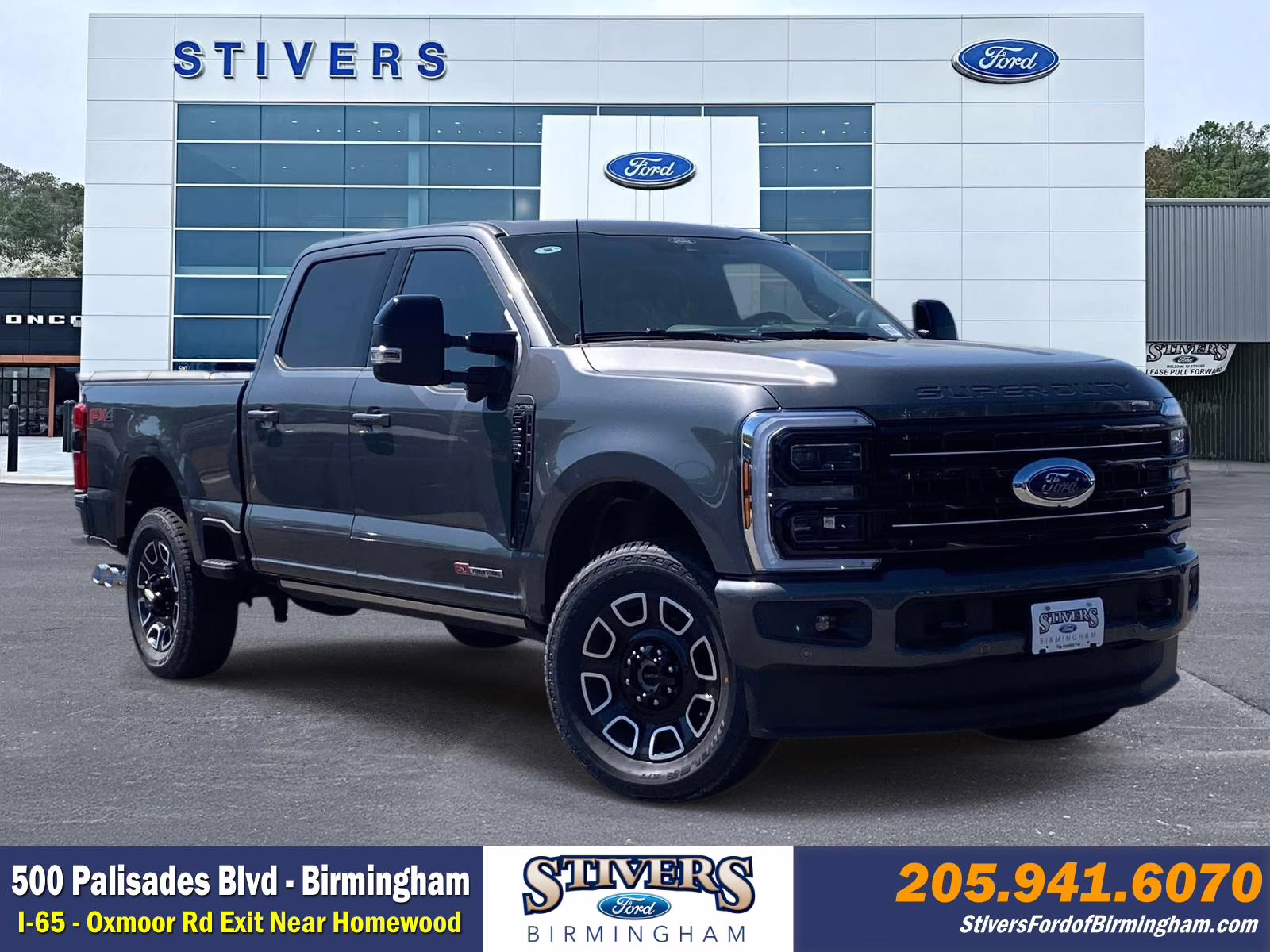 2026 Gray Ford Super Duty F-250 SRW Platinum 4X4 Truck