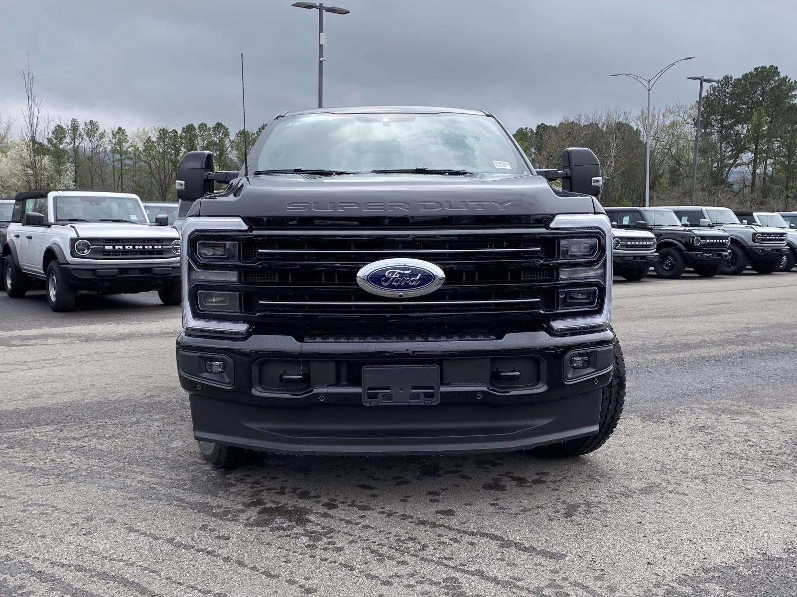 2026 Black Ford Super Duty F-250 SRW Platinum 4X4 Truck