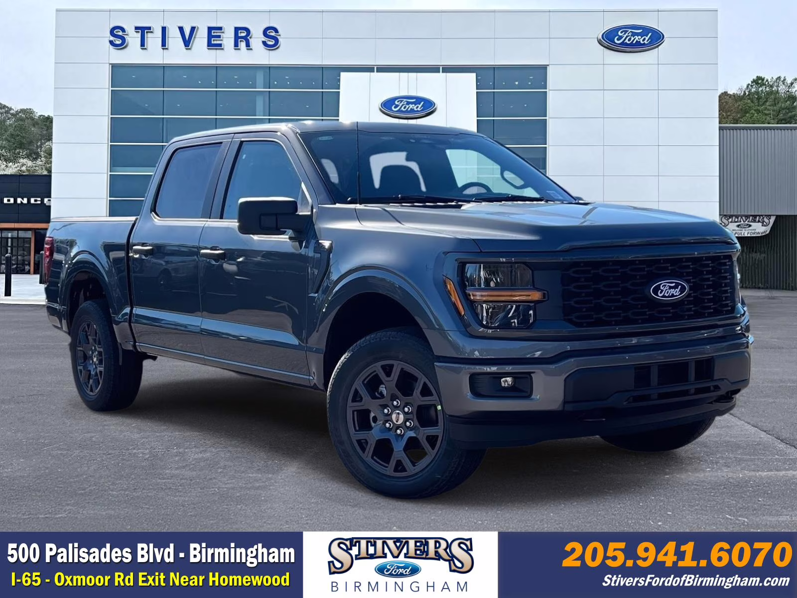 2026 Gray Metallic Ford F-150 STX 4X4 Truck