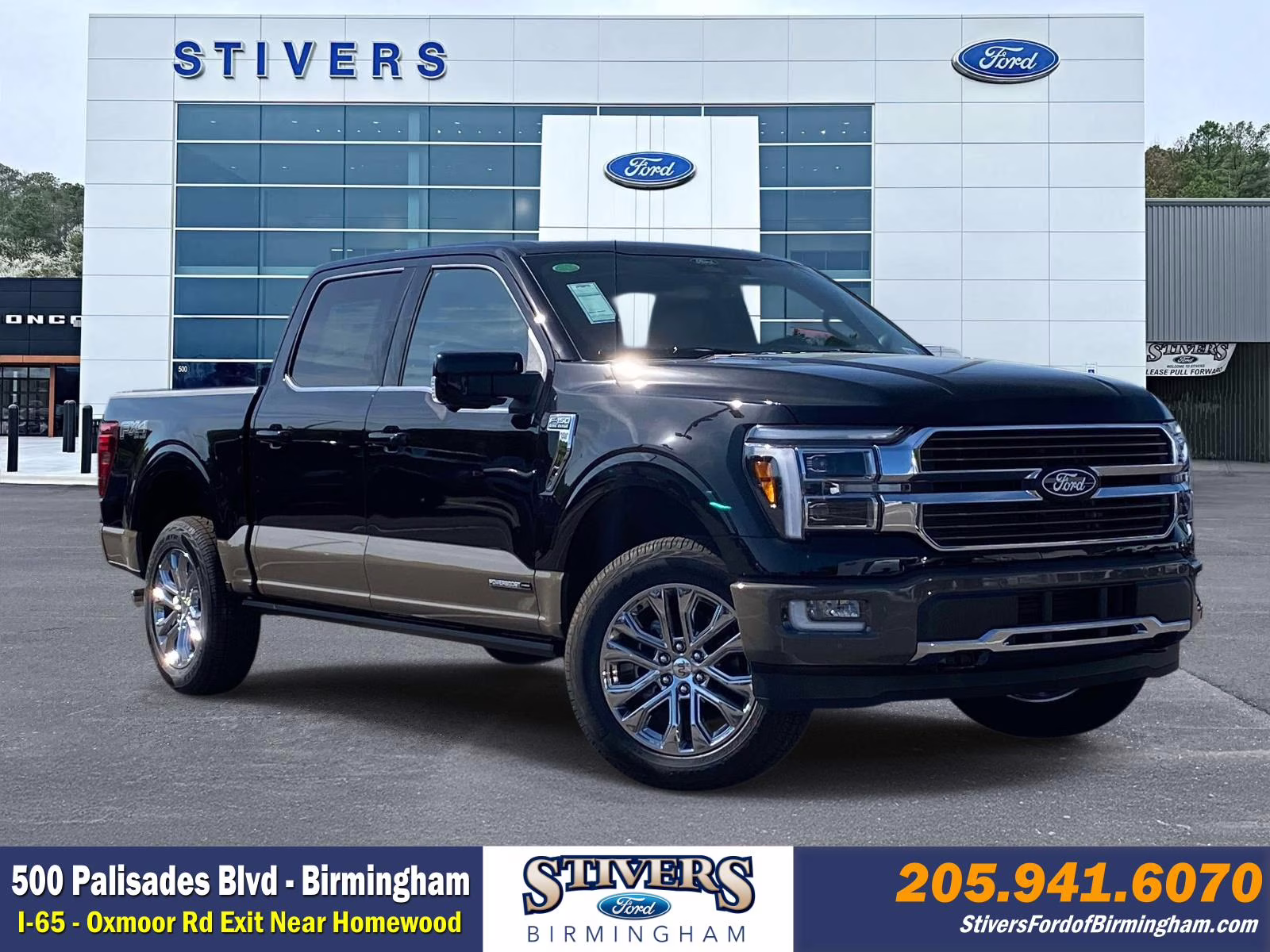 2026 Black Metallic Ford F-150 King Ranch 4X4 Truck
