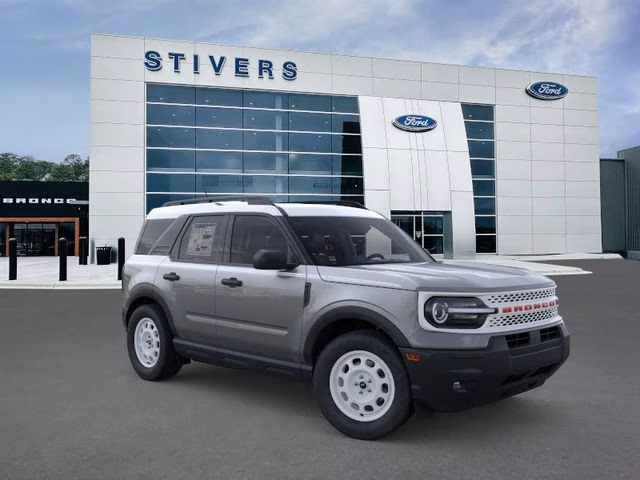 2026 Carbonized Gray Metallic Ford Bronco Sport Heritage 4X4 SUV