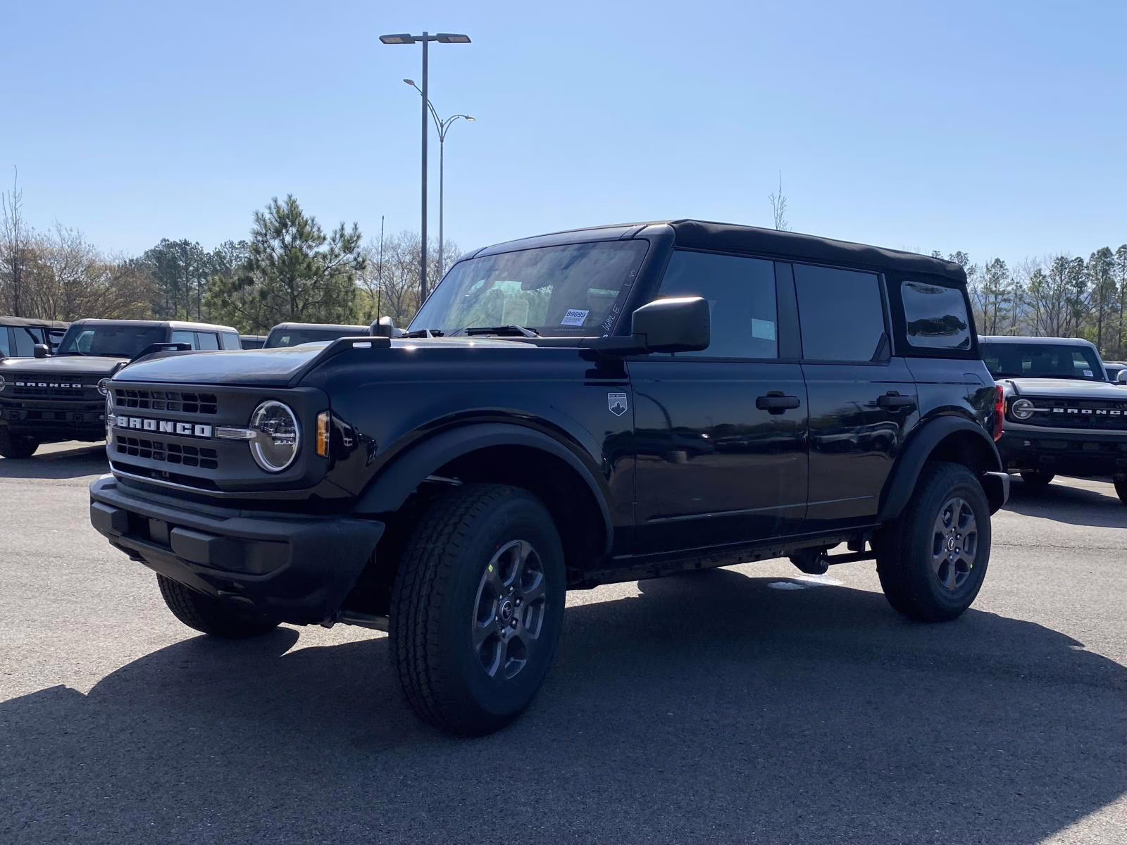 2026 Shadow Black Ford Bronco Big Bend 4X4 SUV