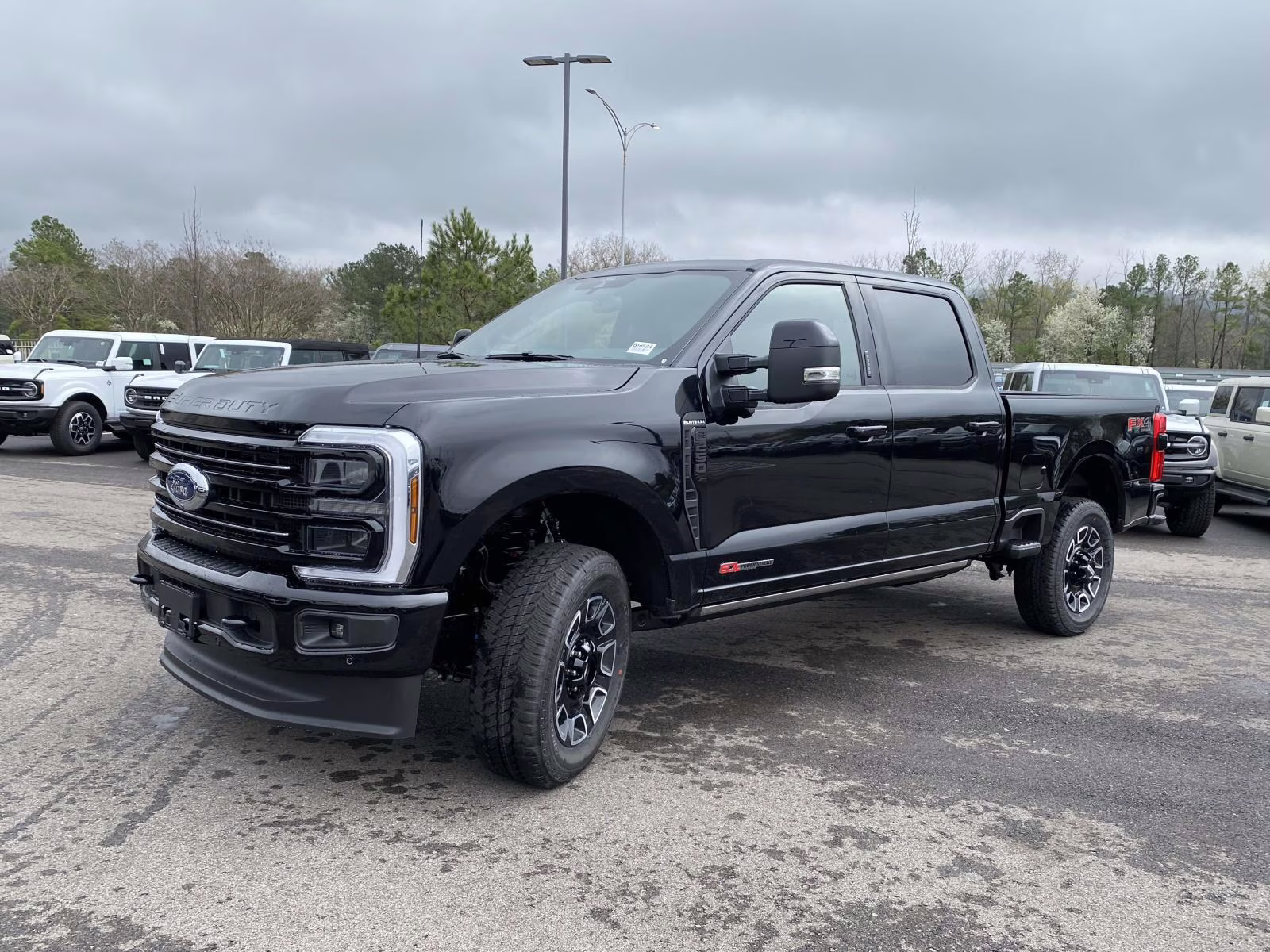 2026 Black Ford Super Duty F-250 SRW Platinum 4X4 Truck