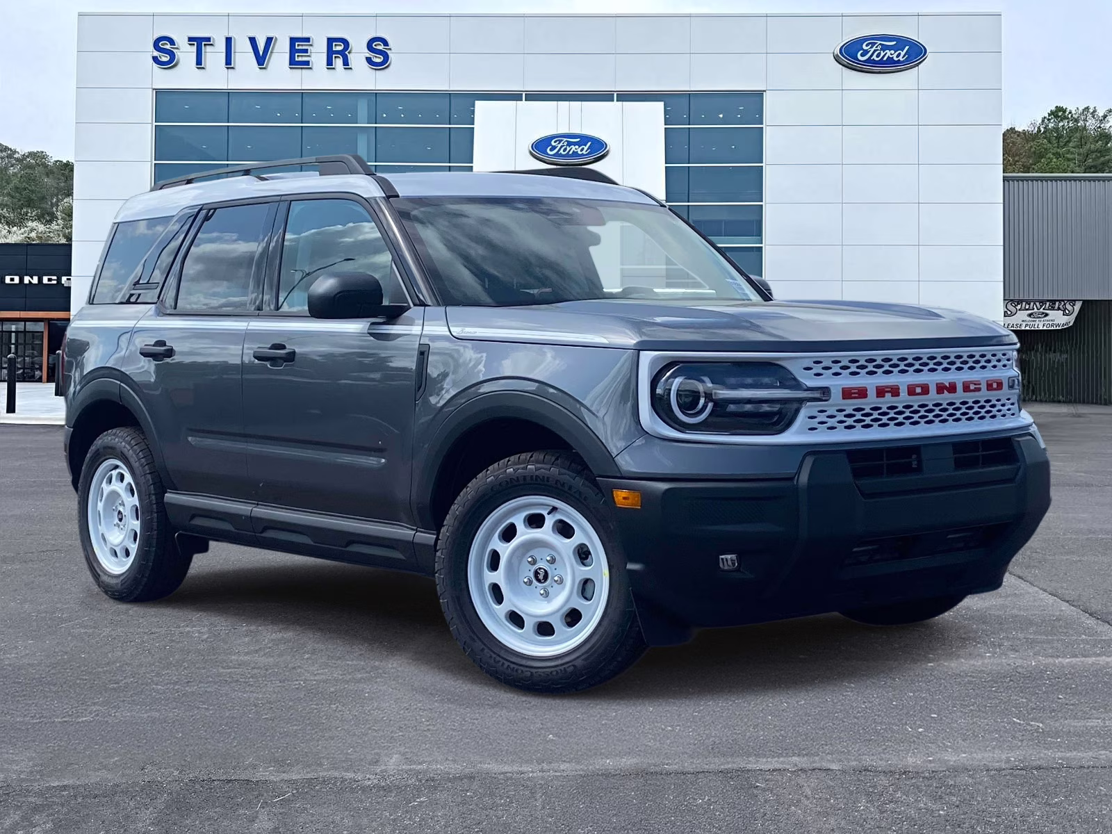 2026 Carbonized Gray Metallic Ford Bronco Sport Heritage 4X4 SUV