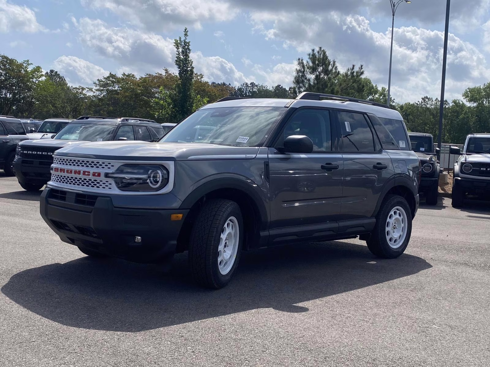 2026 Carbonized Gray Metallic Ford Bronco Sport Heritage 4X4 SUV