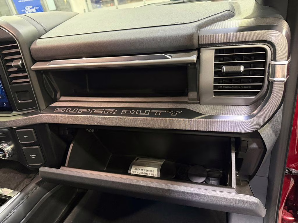 2025 Ruby Red Metallic Ford Super Duty F-250 SRW Platinum w/Tremor Off Road & 5th Wheel Prep 4X4 Truck