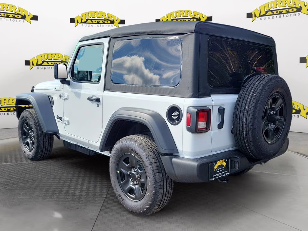 2026 Bright White Clearcoat Jeep Wrangler Sport 4X4 SUV