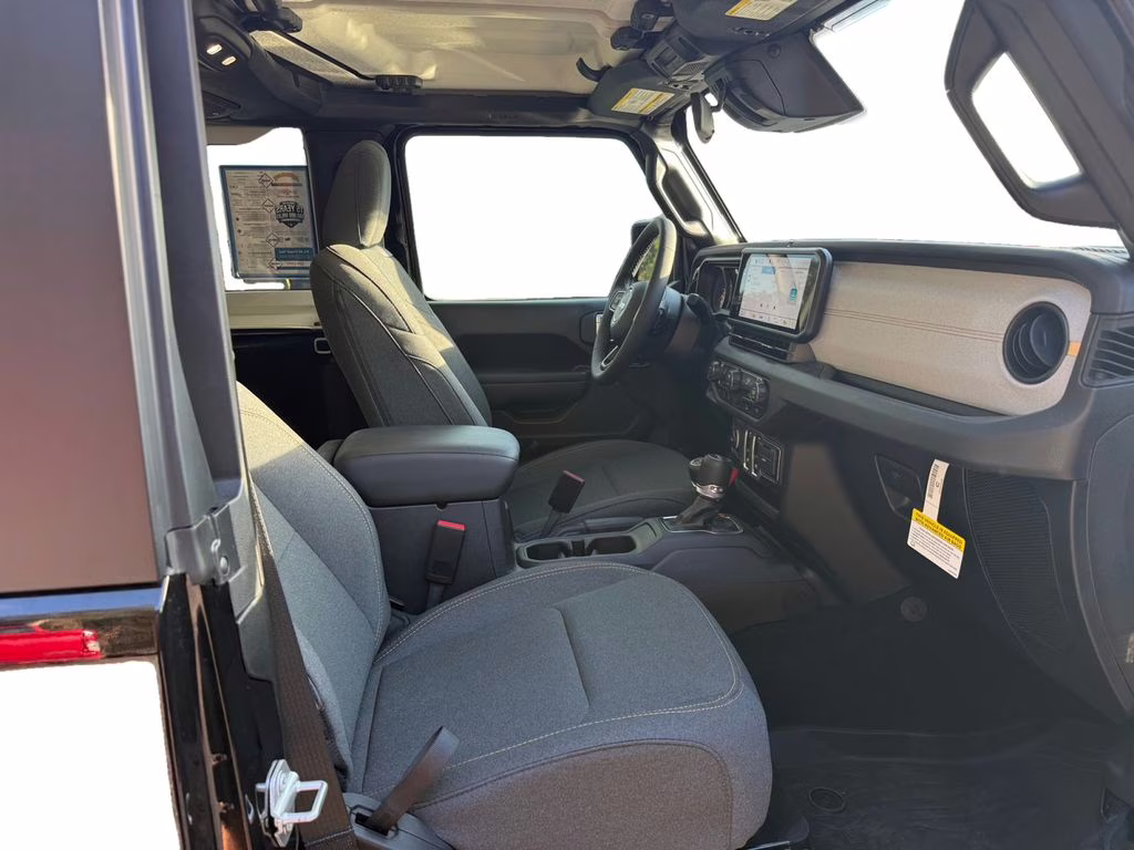 2025 Black Clearcoat Jeep Wrangler Sport S 4X4 SUV
