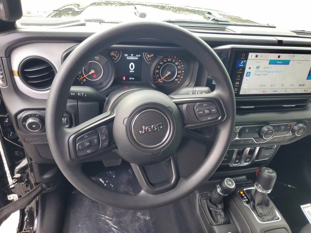 2026 Black Clearcoat Jeep Wrangler Sport 4X4 SUV