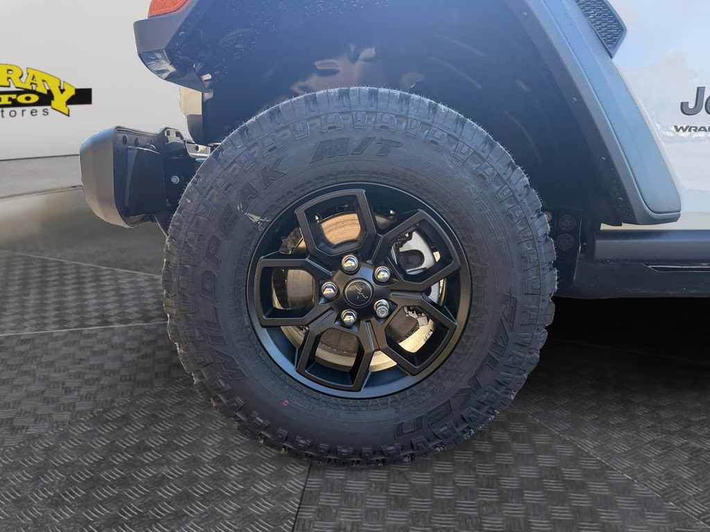 2026 Bright White Clearcoat Jeep Wrangler Willys 4X4 SUV