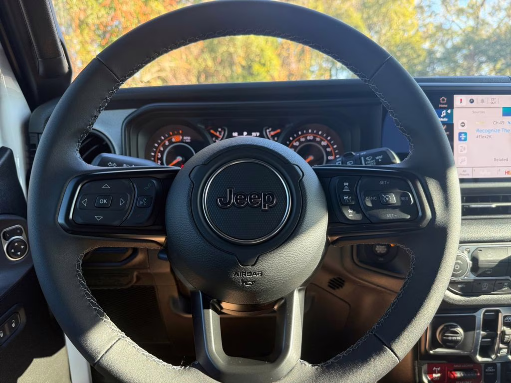 2026 Bright White Clearcoat Jeep Wrangler Willys 4X4 SUV