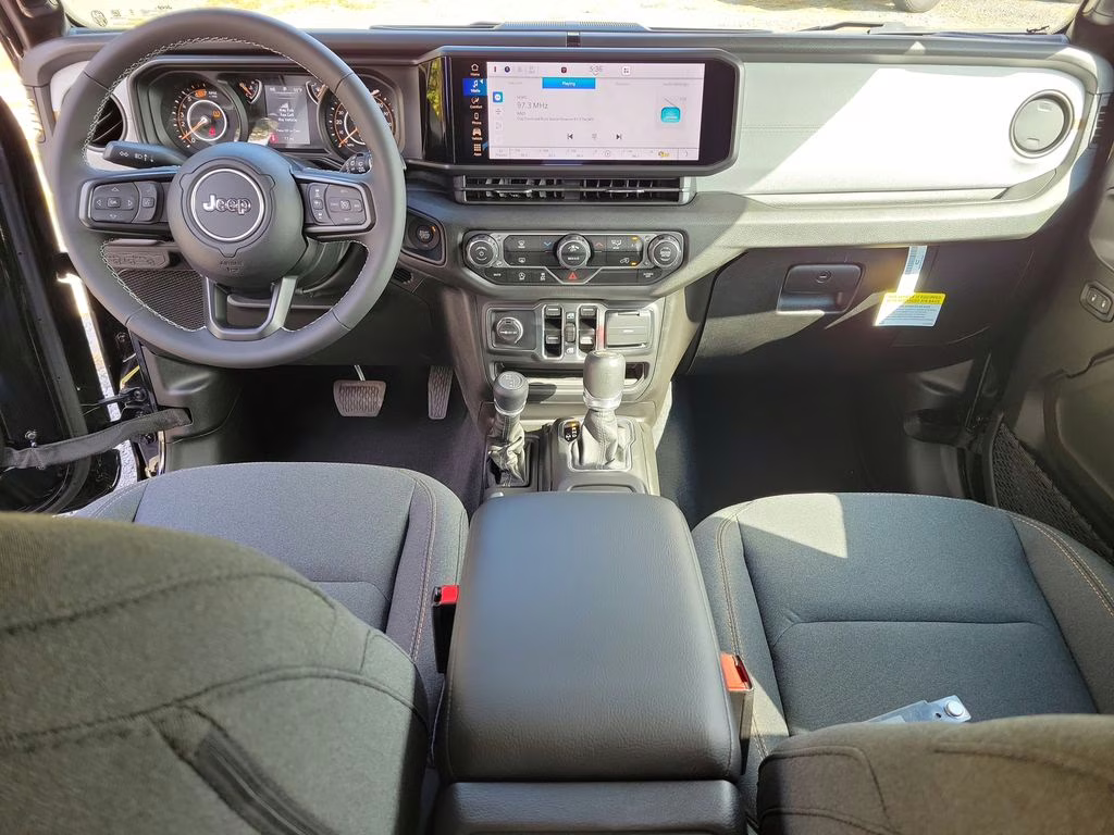 2025 Black Clearcoat Jeep Wrangler Sport S 4X4 SUV