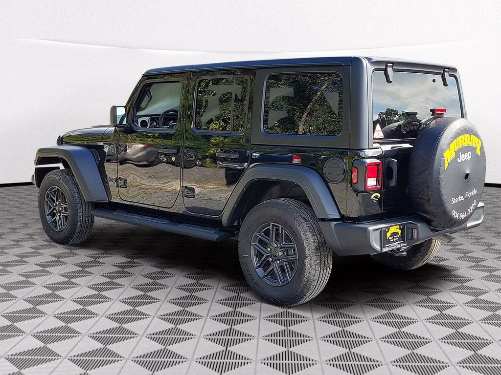 2025 Black Clearcoat Jeep Wrangler Sport S 4X4 SUV