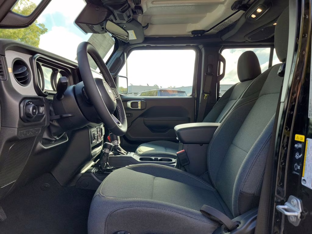 2025 Black Clearcoat Jeep Wrangler Sport S 4X4 SUV