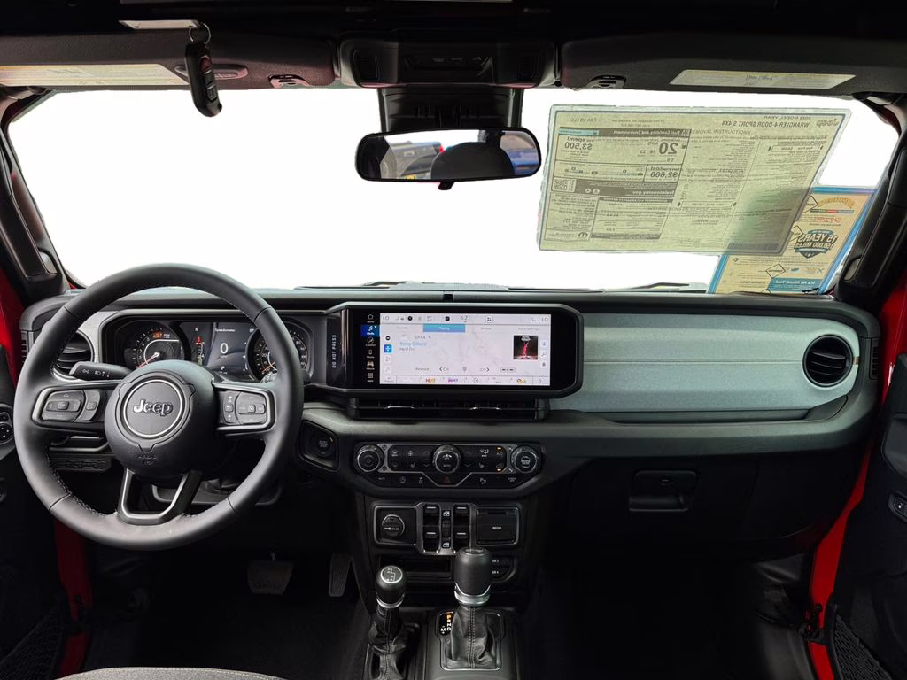 2025 Firecracker Red Clearcoat Jeep Wrangler Sport S 4X4 SUV