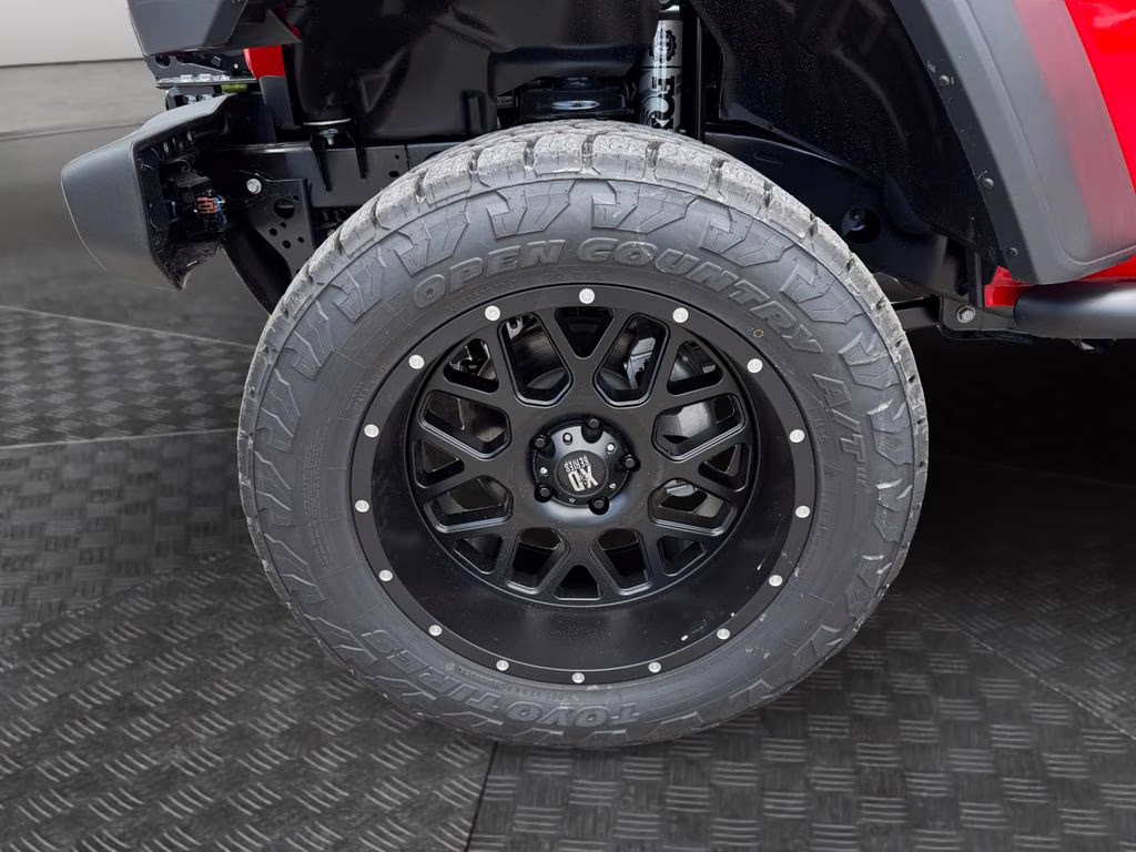 2025 Firecracker Red Clearcoat Jeep Wrangler Sport S 4X4 SUV