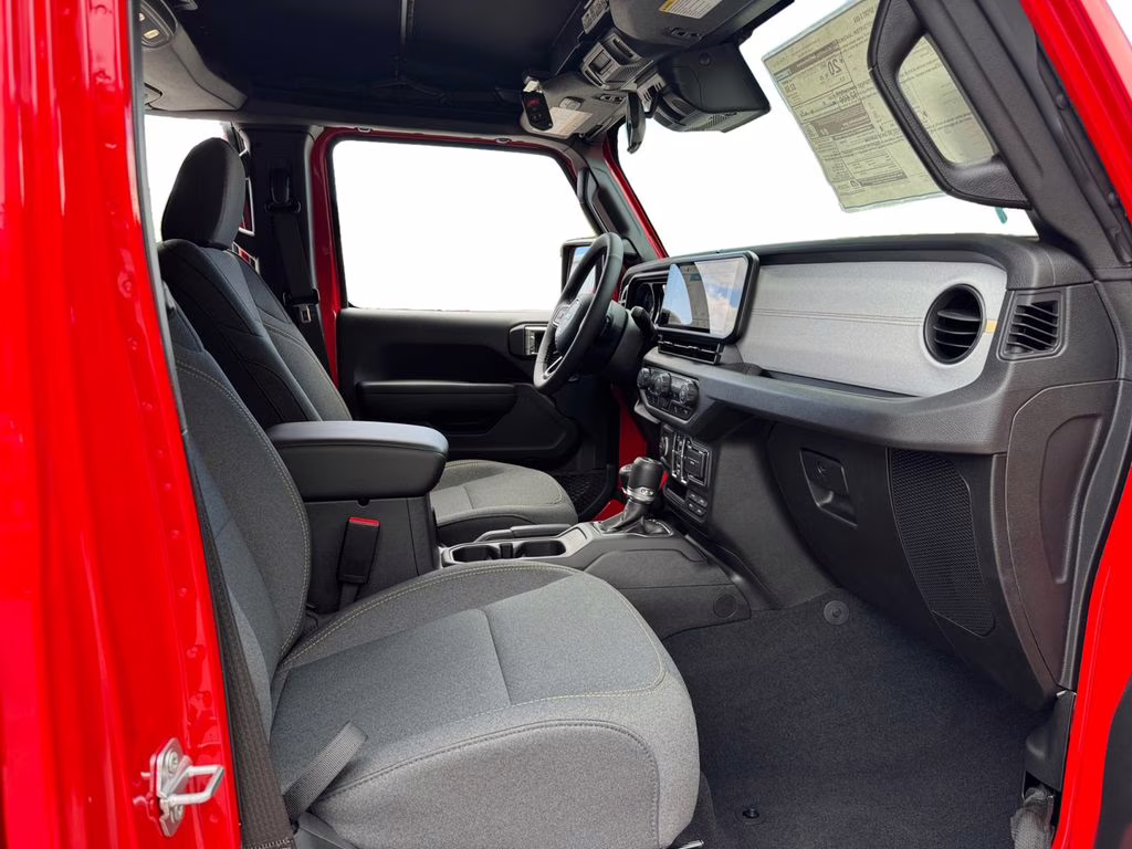 2025 Firecracker Red Clearcoat Jeep Wrangler Sport S 4X4 SUV