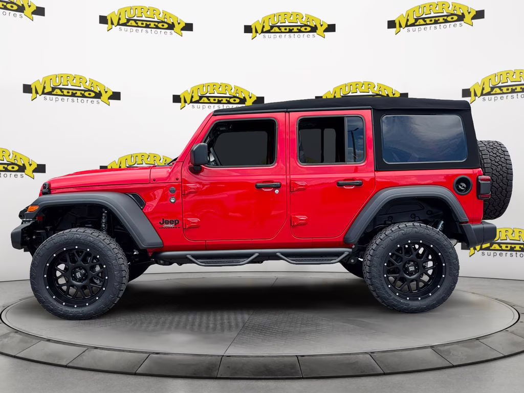 2025 Firecracker Red Clearcoat Jeep Wrangler Sport S 4X4 SUV
