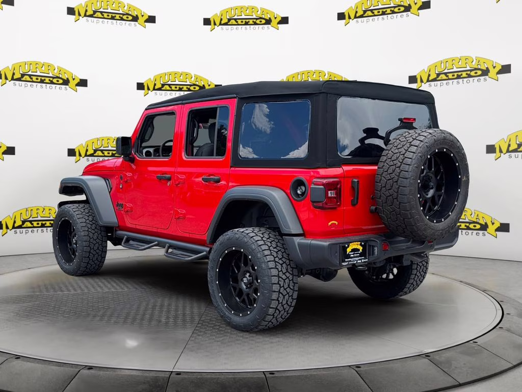 2025 Firecracker Red Clearcoat Jeep Wrangler Sport S 4X4 SUV