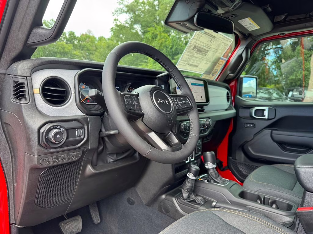 2025 Firecracker Red Clearcoat Jeep Wrangler Sport S 4X4 SUV