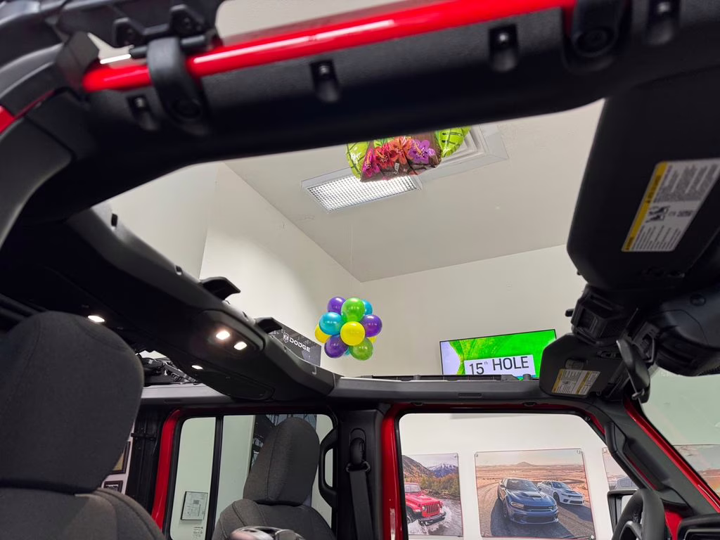 2025 Firecracker Red Clearcoat Jeep Wrangler Sport S 4X4 SUV