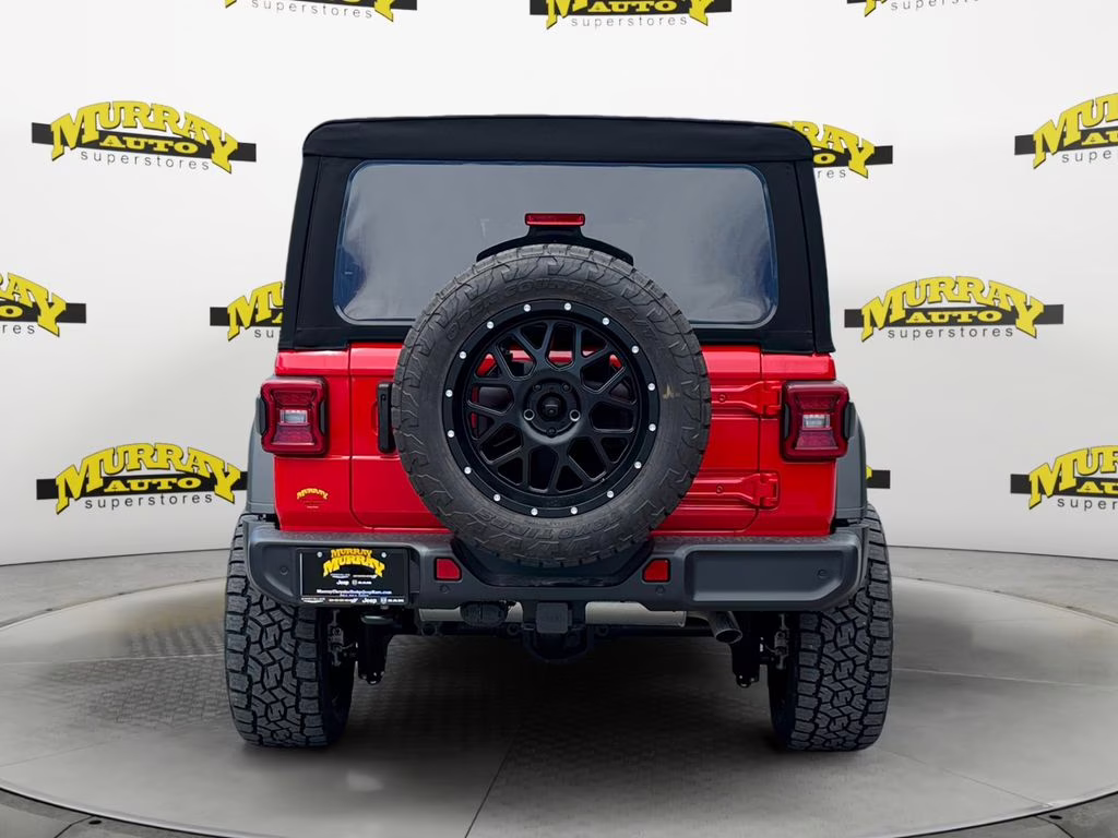2025 Firecracker Red Clearcoat Jeep Wrangler Sport S 4X4 SUV