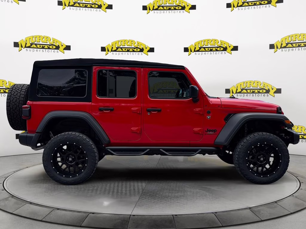 2025 Firecracker Red Clearcoat Jeep Wrangler Sport S 4X4 SUV