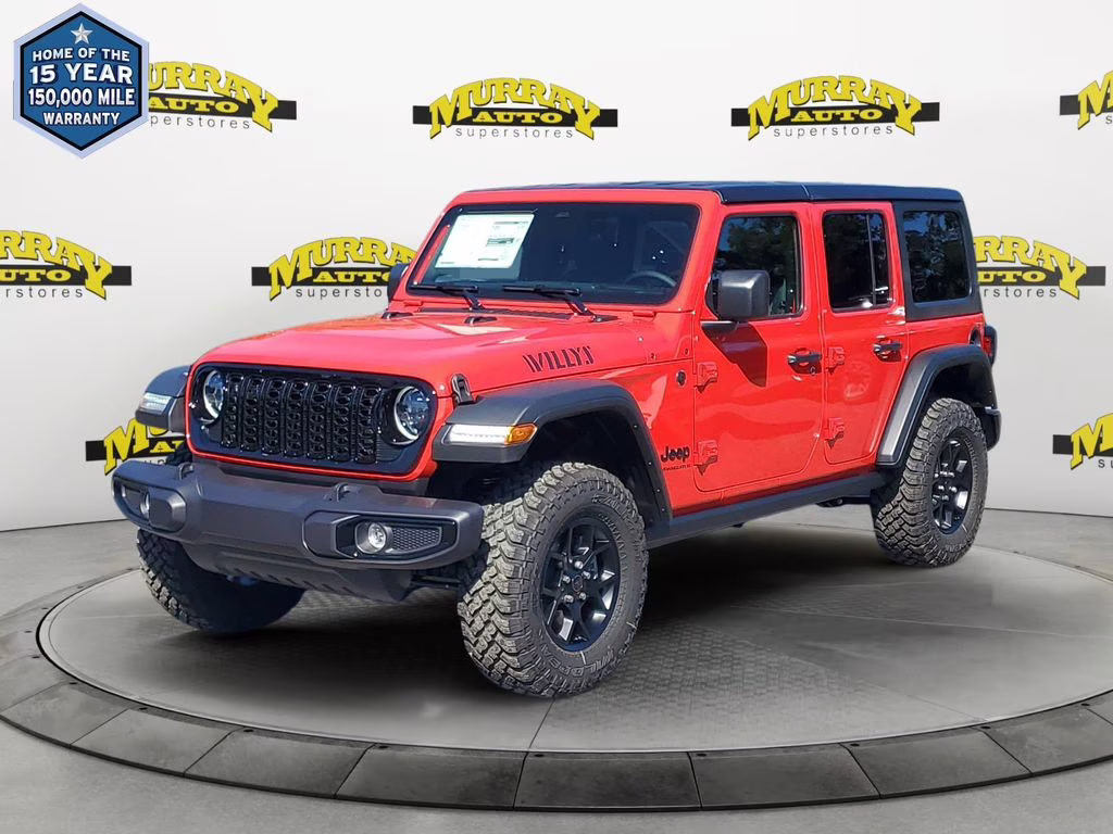 2026 Firecracker Red Clearcoat Jeep Wrangler Willys 4X4 SUV