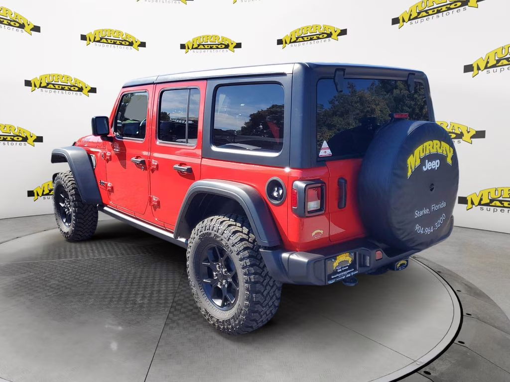 2026 Firecracker Red Clearcoat Jeep Wrangler Willys 4X4 SUV